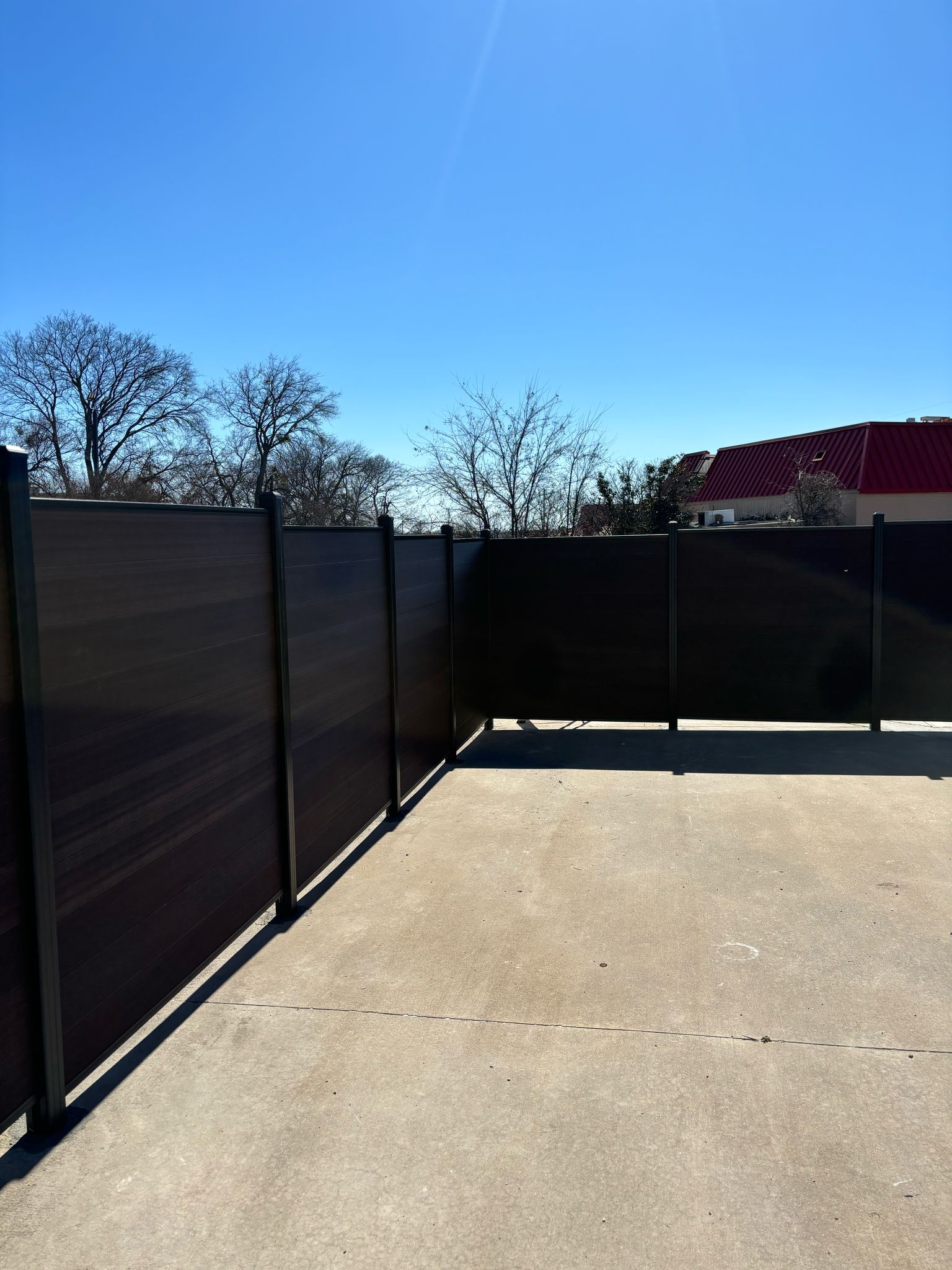 WPC Composite Fence for Dogs & Pets in Fulshear TX - Image 5